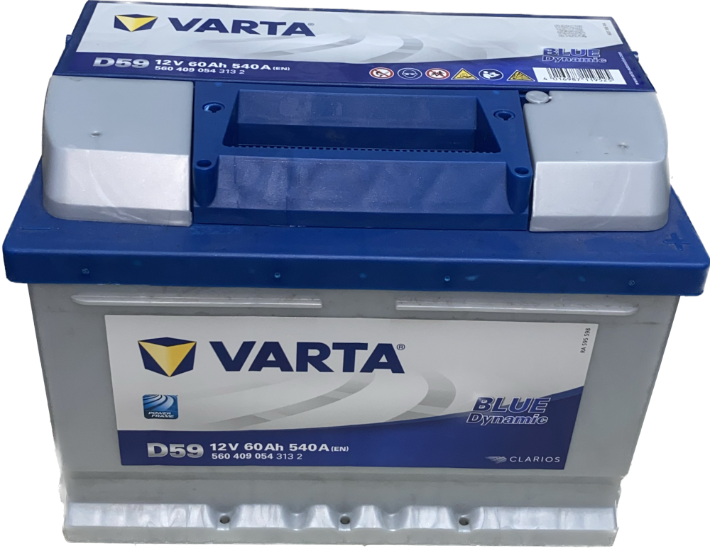 BATTERIA VARTA 12V 60AH 540A(EN) D59